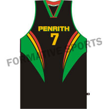 Customised Sublimation Basketball Team Singlet Manufacturers in San Diego